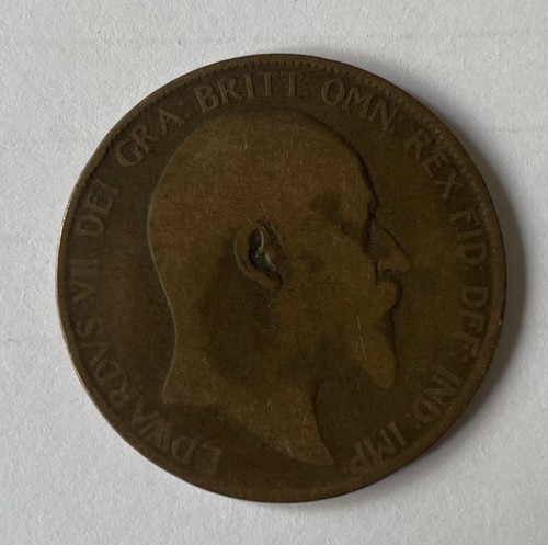 One penny coins 1902 - penny, 1902-1910