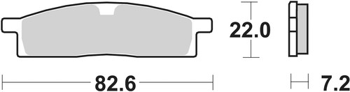 Sbs brake pads - sbs,