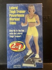 Lateral Thigh Trainer Powerhouse Workout Video (2003) *SEALED* VHS Brenda Dygraf