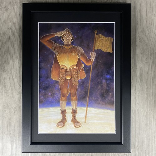 Framed captain carrot - framed,