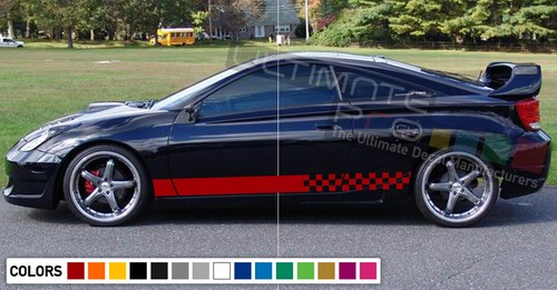Sticker stripe for toyota - sticker,