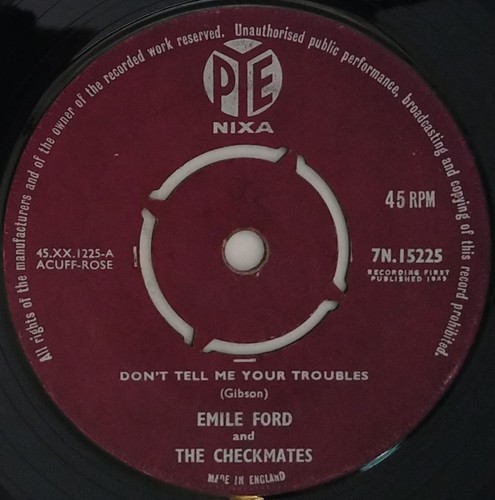 Emile ford the checkmates - ford,