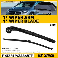 2x For Audi A1 (5 door) 2011-2018 Front/Rear Windscreen Wiper Blades 24" 16" 11"