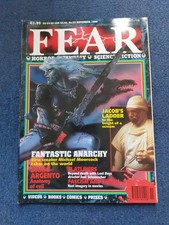 FEAR Magazine #23 Horror Fantasy Dario Argento Jacobs Ladder 1990