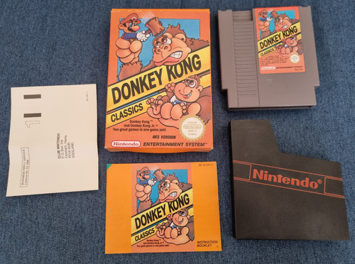 Nintendo nes game donkey kong - nes,