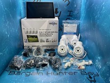 Hiseeu 3K 5MP Wireless CCTV Camera System With 10" Monitor, 10CH 5MP NVR, 4X PTZ
