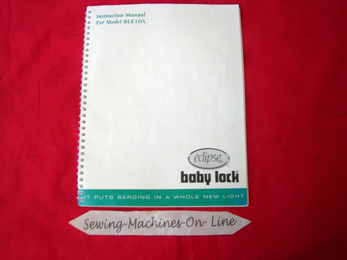 Original baby lock eclipse - baby,