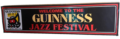 Guiness jazz festival poster - jazz,