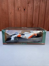 MINICHAMPS '1993 McLAREN FORD MP4/8 F1 CAR' AYRTON SENNA #8 1:18 SCALE FLAWED