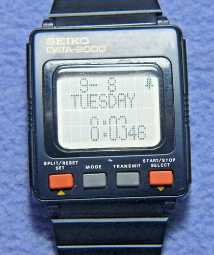 Vintage seiko data 2000 - vintage,