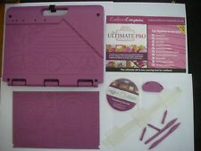 CRAFTERS COMPANION ULTIMATE PRO Workstation CUPCAKE BOARD Tools ENVELOPER DVD