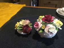 Two Royal Adderley China Posy