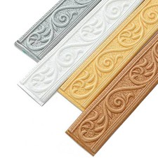 2.3M Self Adhesive Wall Trim Line Skirting Border Sticker Home Wallpaper Decor-