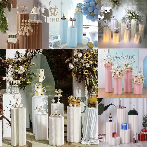 Wedding paper cylinder display - paper,