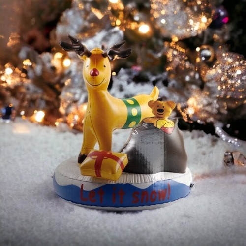 Inflatable reindeer teddy bear - teddy,