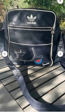 Adidas Vespa  Retro Vintage Airliner Over Shoulder Messenger Flight Navy Blue
