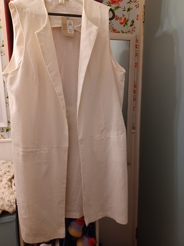 Primark white linen mix - primark,