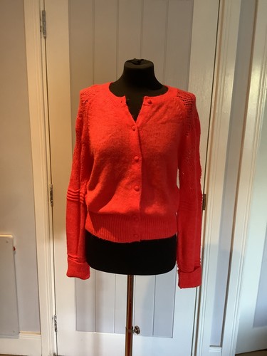 Womens orange chunky knit - orange,