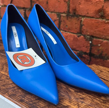 Zara Leather Court Shoes in