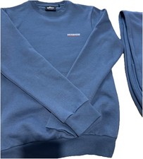 Men’s McKenzie Top And Joggers Set Size Small Uk In Blue Colour