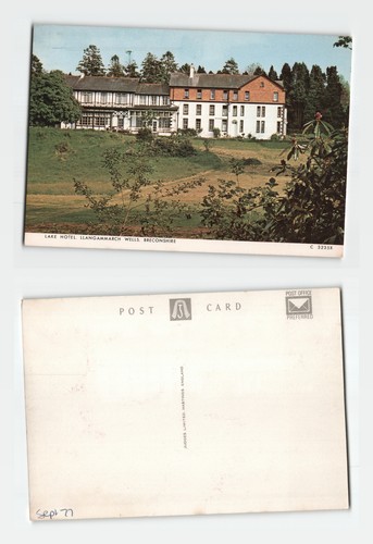 Postcard lake hotel - postcard,