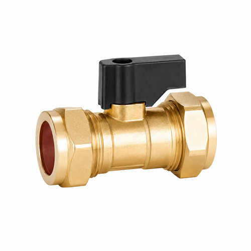 15mm brass isolating valve - 15mm,