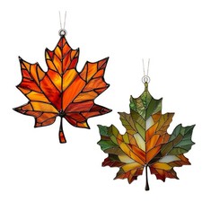 Maple Leaf Stained Acrylic