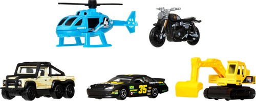 Matchbox toy pack - 5-pack, 1:64