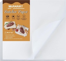 100 White Butcher Paper Sheets