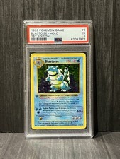 Blastoise PSA 5 Base Set 1st