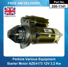 Starter Motor For PERKINS	1006-6	,T,TW 6 cyl 6.6	 2873K625 2873K634