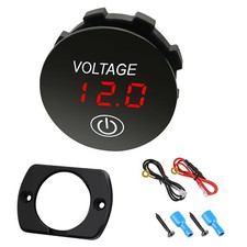 Car Motorcycle Voltmeter DC