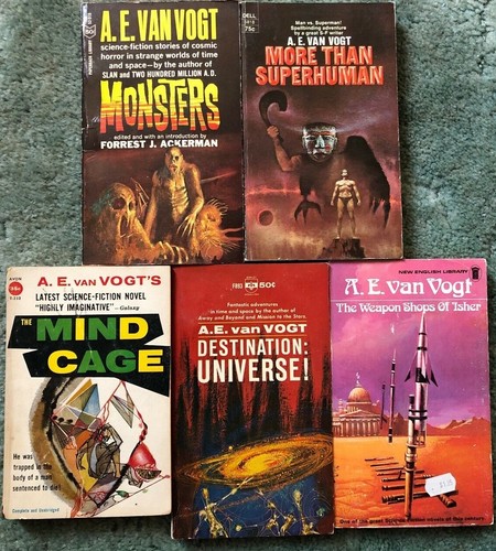 Van vogt books lot - ae,