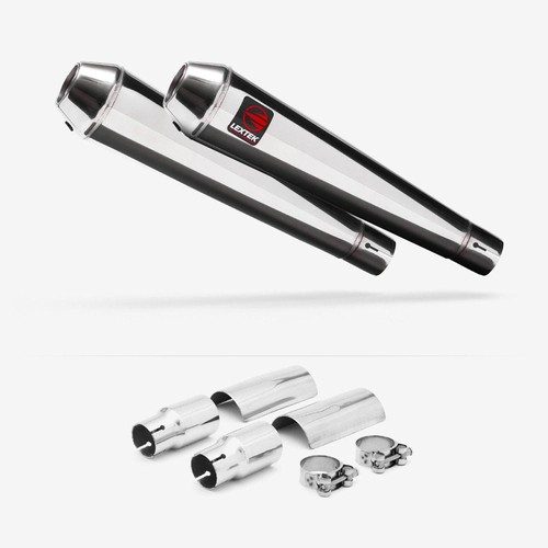 Lextek ac1 polished exhaust - polished,