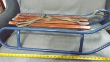Vintage Wooden Sledge With
