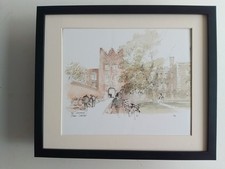 Hugh Casson print 'Jesus