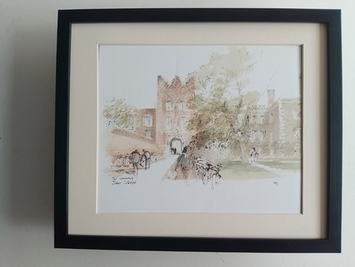 Hugh casson print jesus - hugh,