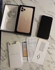 Apple iPhone 11 Pro Max Smartphone 256GB Rose Gold Unlocked Good Condition