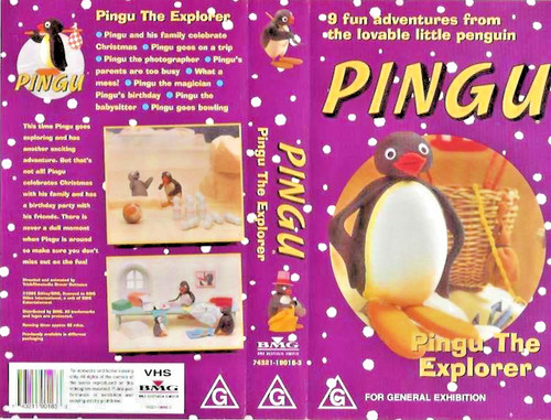 Pingu the explorer vhs - pingu,