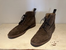 Loake Burford Brown Suede Mens