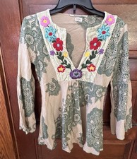 Nitya Italy Boho Embroidered