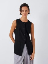 John Lewis Waistcoat Black