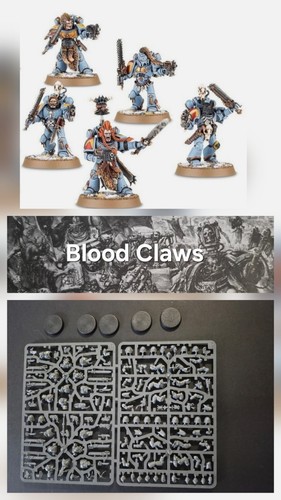 Blood claws space - x5, wolves