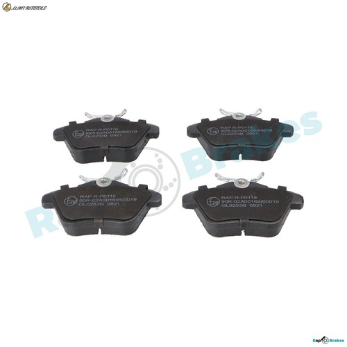 Brake pad set - brake,