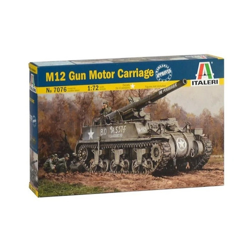 Italeri m12 gun motor - m12,