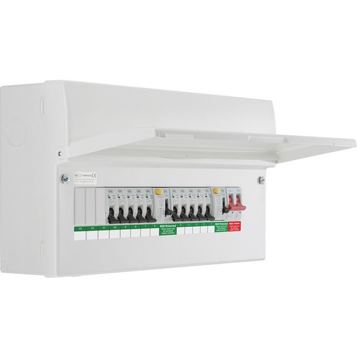 Metal way consumer unit - bg,