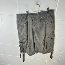 Vintage O'Neill Shorts Mens W32 Grey Cargo Surfer Skater Baggy Y2K Surf 00s*