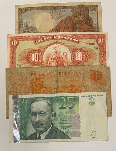 Old foreign currency - old, 12