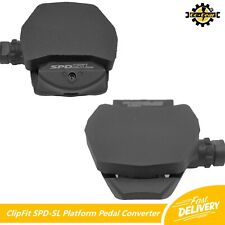 Shimano SPD SL Cleats Clipless to Platform Pedals Converter For Bikes & Cycles