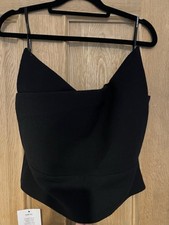 Roland Mouret Black Wool Crepe